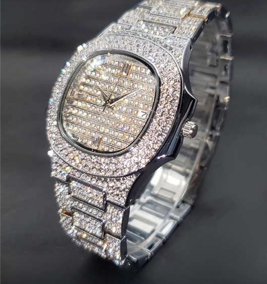 Monaco Iced Out Watch