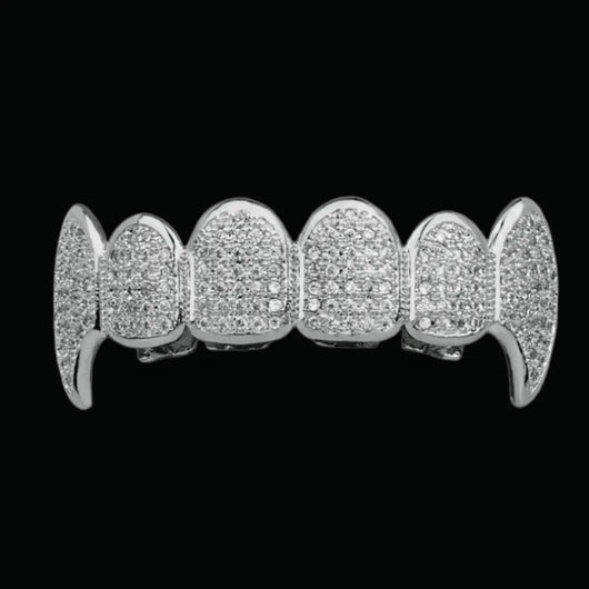 Micro Pave Fuchsia Iced Out Grillz