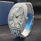 Navette Gold Iced Out Watch