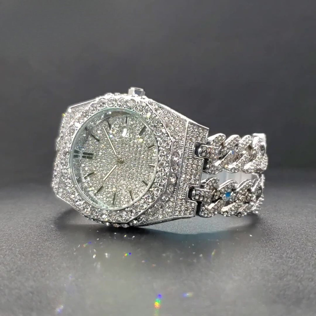 Helix Iced Out Watch