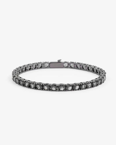 5mm Tennis Bracelet - Black