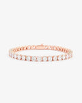 5mm Tennis Bracelet - Rose Gold
