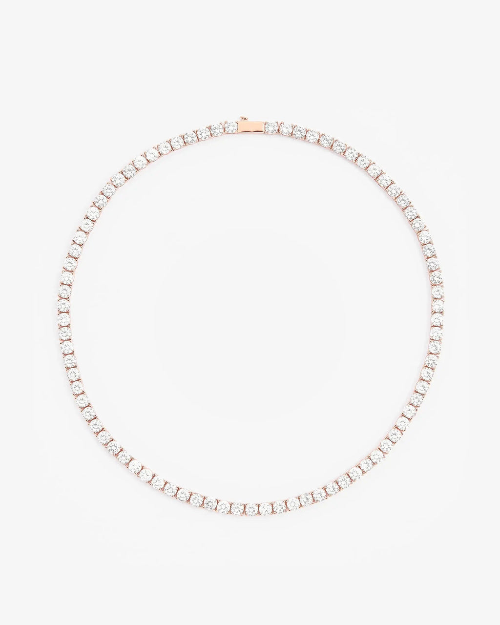 5mm Tennis Chain - Rose Gold