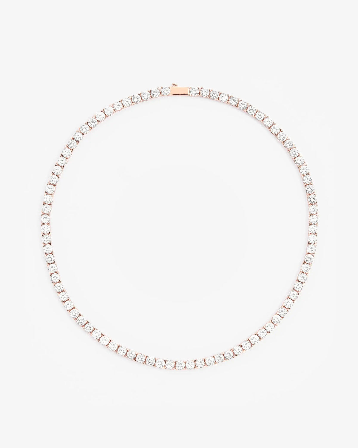 5mm Tennis Chain - Rose Gold