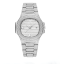 Citrine Iced Out Watch
