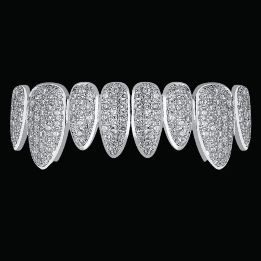 Punk Teeth Caps Iced Out Grillz