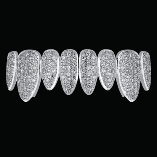 Punk Teeth Caps Iced Out Grillz