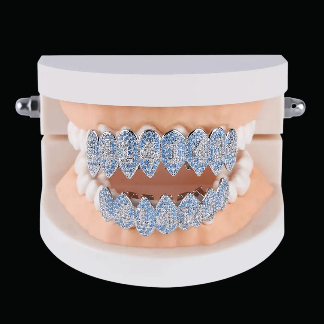 Shark Vampire Iced Out Grillz