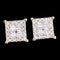 12MM Square Back Iced Out Stud Earrings