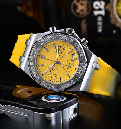 Royale Ice Bezel Chronograph Watch