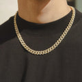 9mm Iced Cuban Link Chain