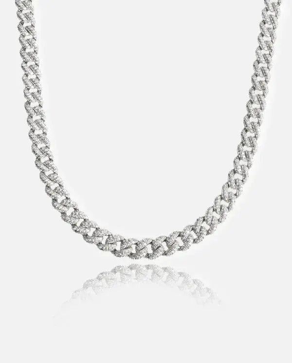 9mm Iced Cuban Link Chain
