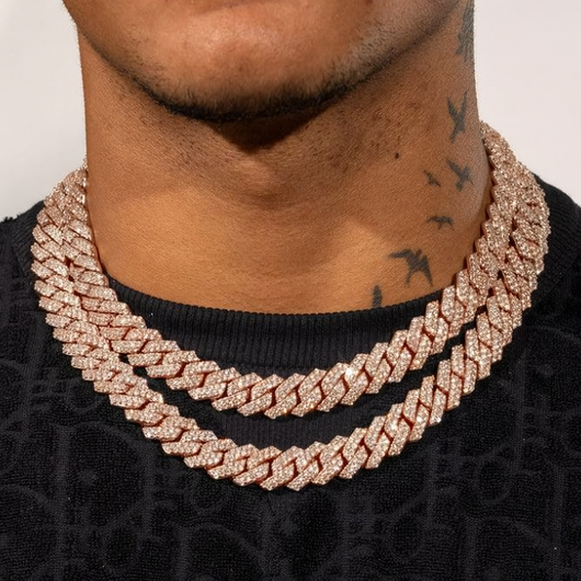 14MM ICED OUT CUBAN CHAIN