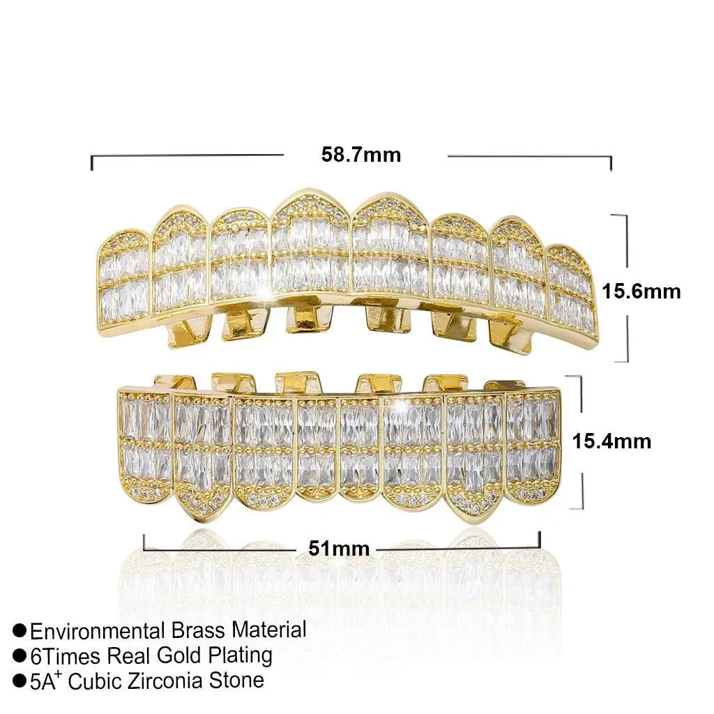 Punk Teeth Iced Out Grillz
