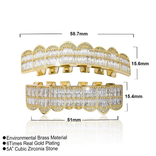 Punk Teeth Iced Out Grillz