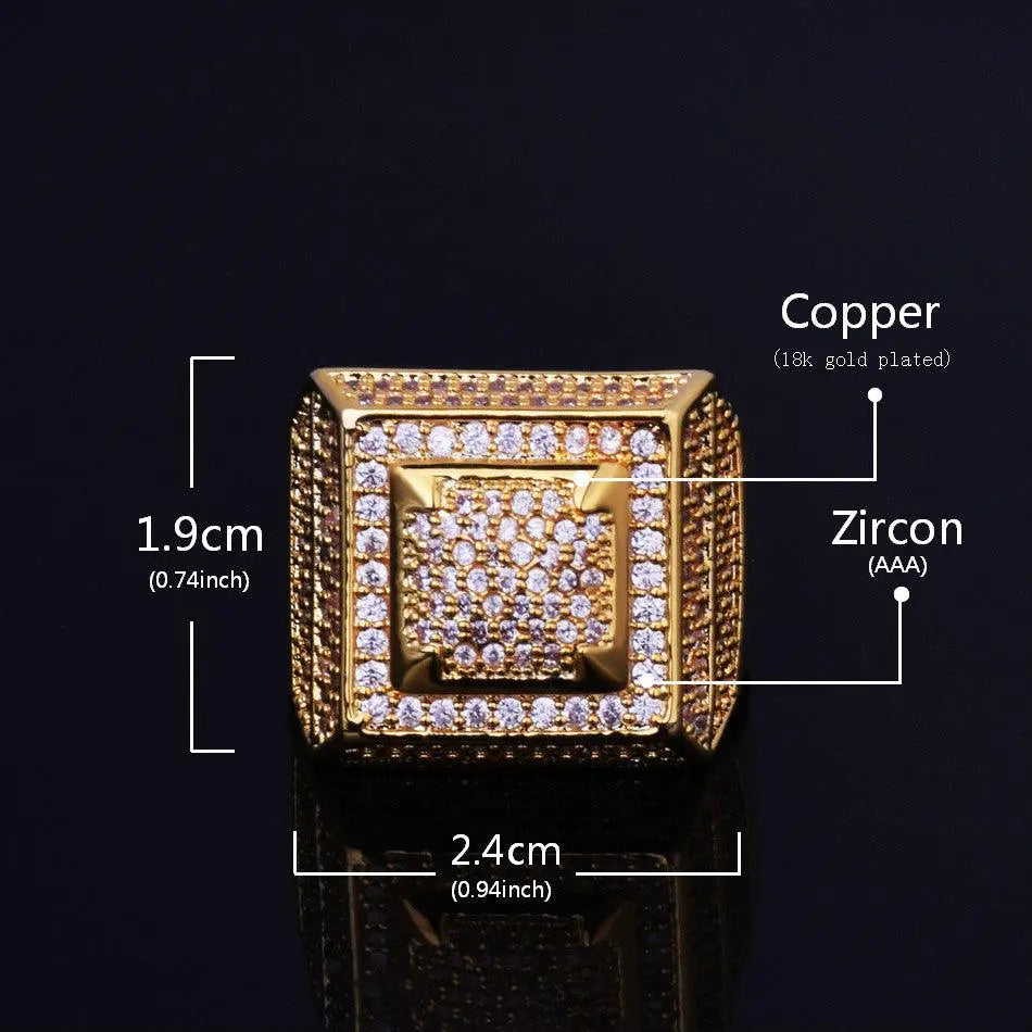Empire Edition Iced Out Ring