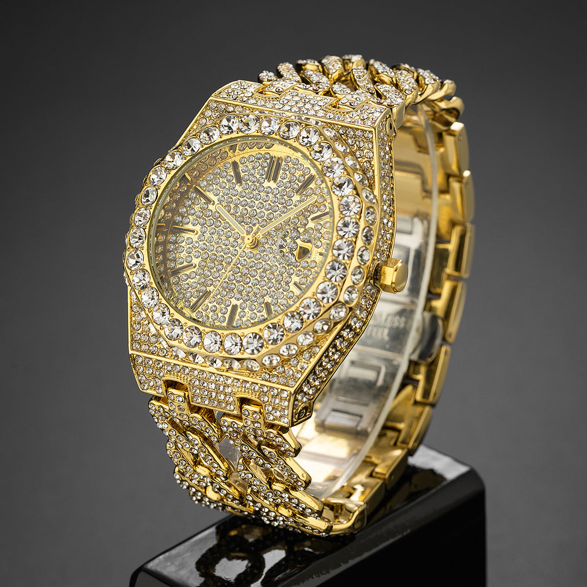 Helix Iced Out Watch