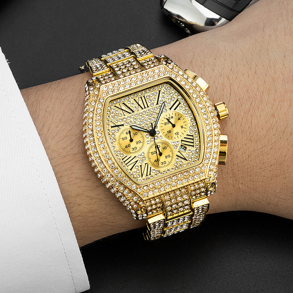 Viking Iced Out Watch
