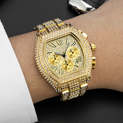 Viking Iced Out Watch