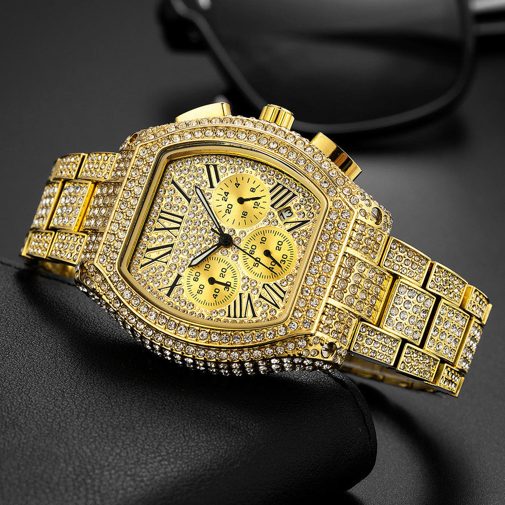 Viking Iced Out Watch