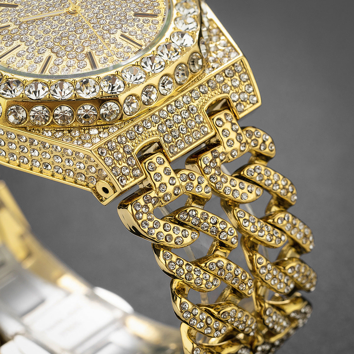 Helix Iced Out Watch
