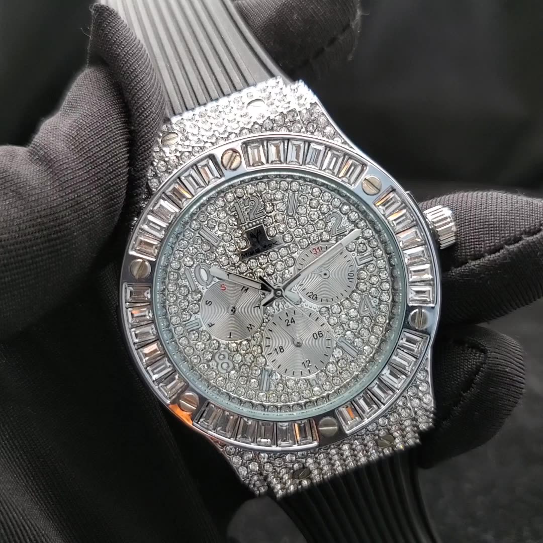 Opulent Iced Out Watch