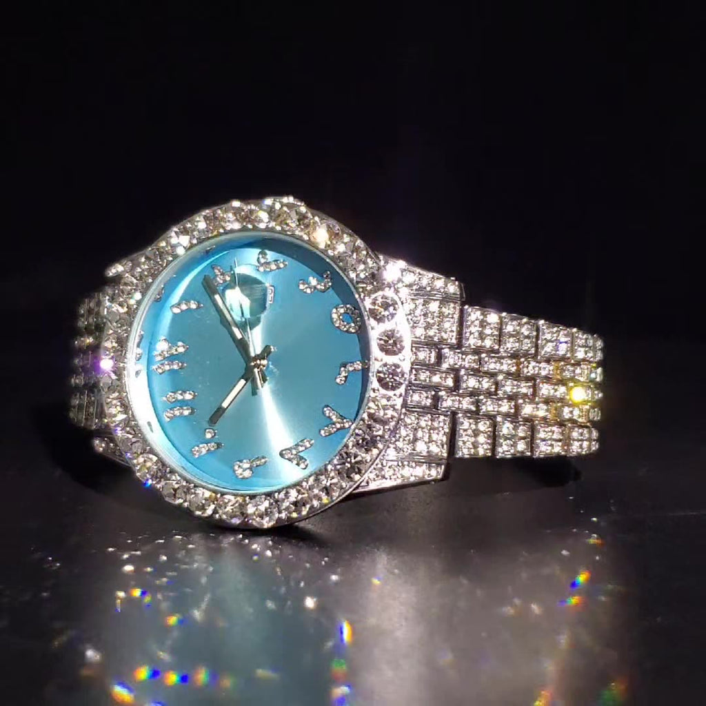 Nexis Arabic Iced Out Watch