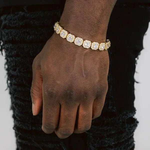 VVS 12MM clustered Bracelet
