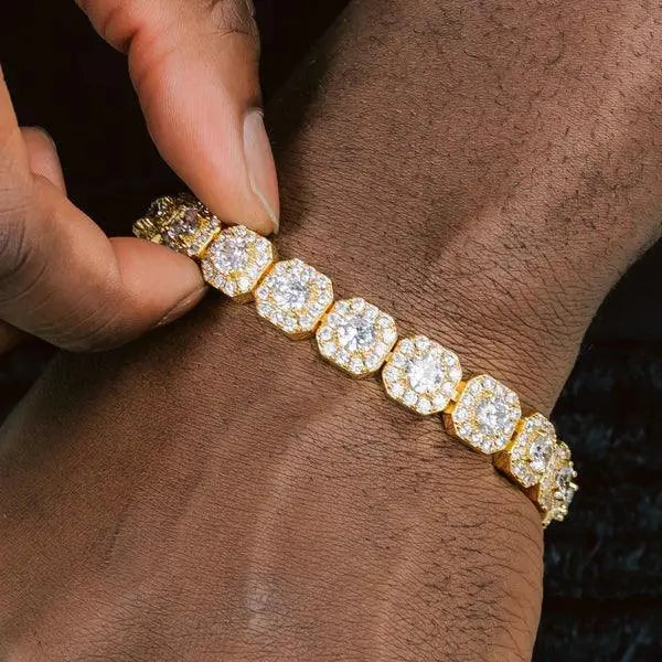 VVS 12MM clustered Bracelet