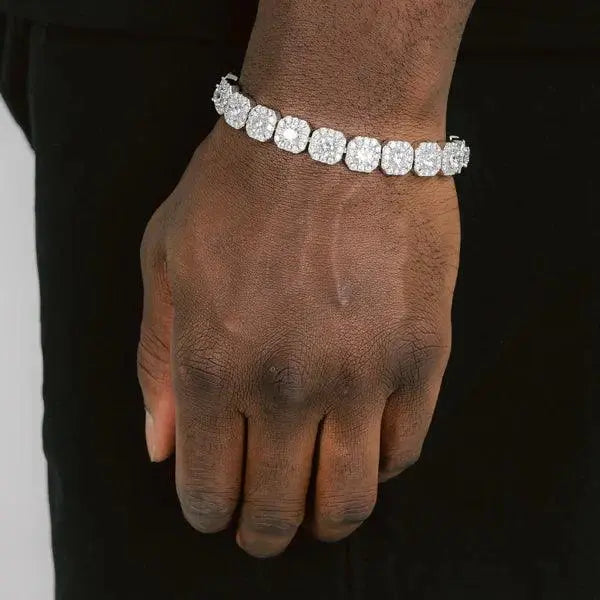 VVS 12MM clustered Bracelet