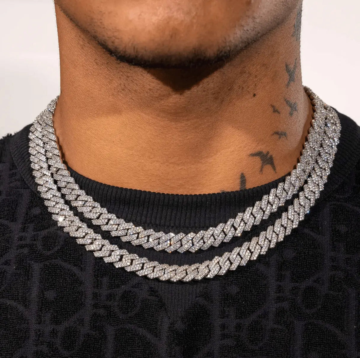 10MM ICED OUT CUBAN LINK CHAIN
