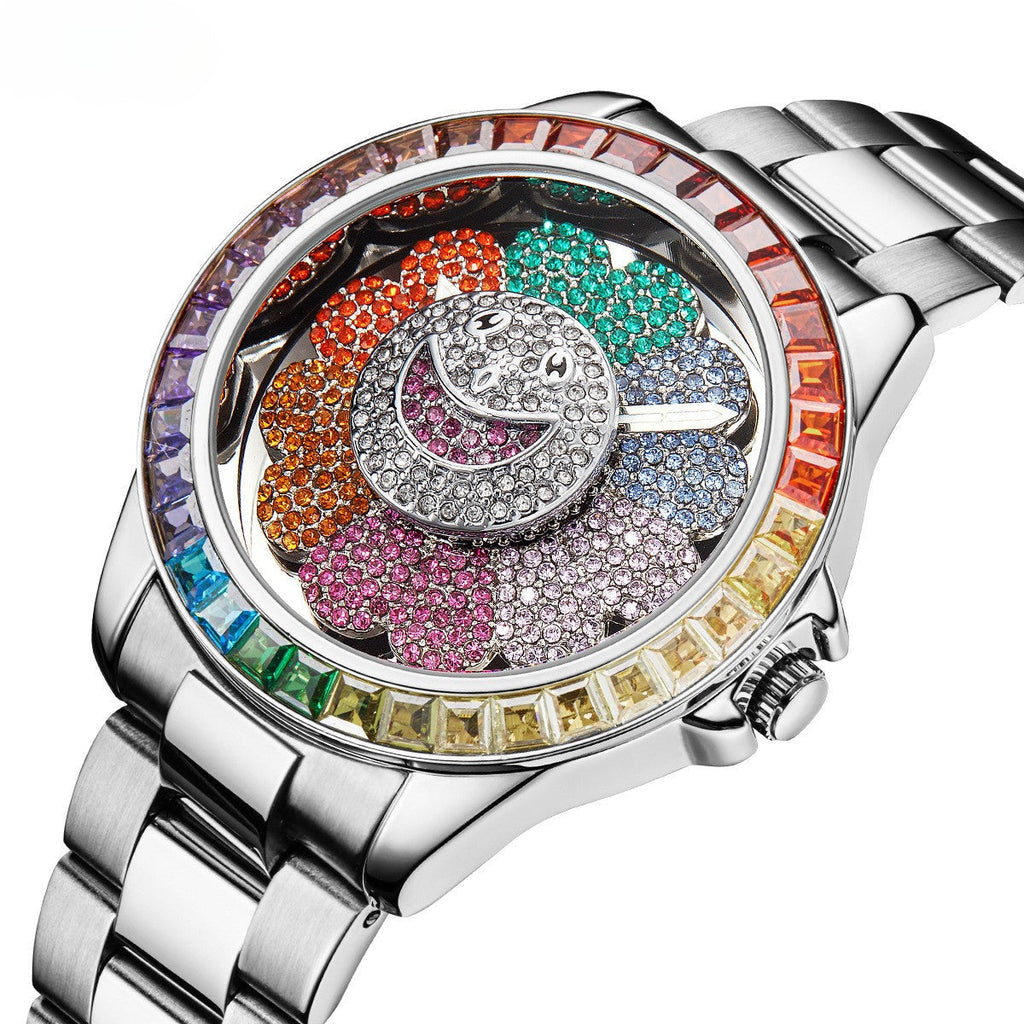 Limited Edition Flower Baguette Watch