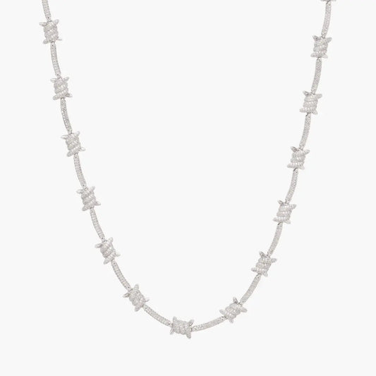 Iced Barbed Wire Chain