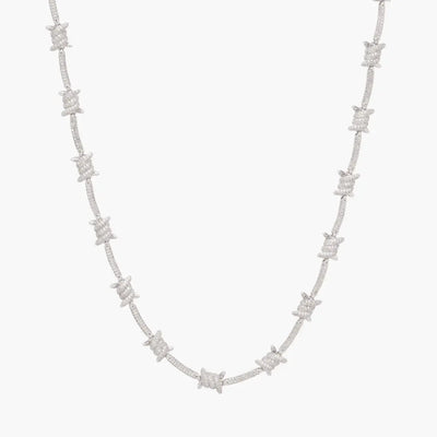 Iced Barbed Wire Chain