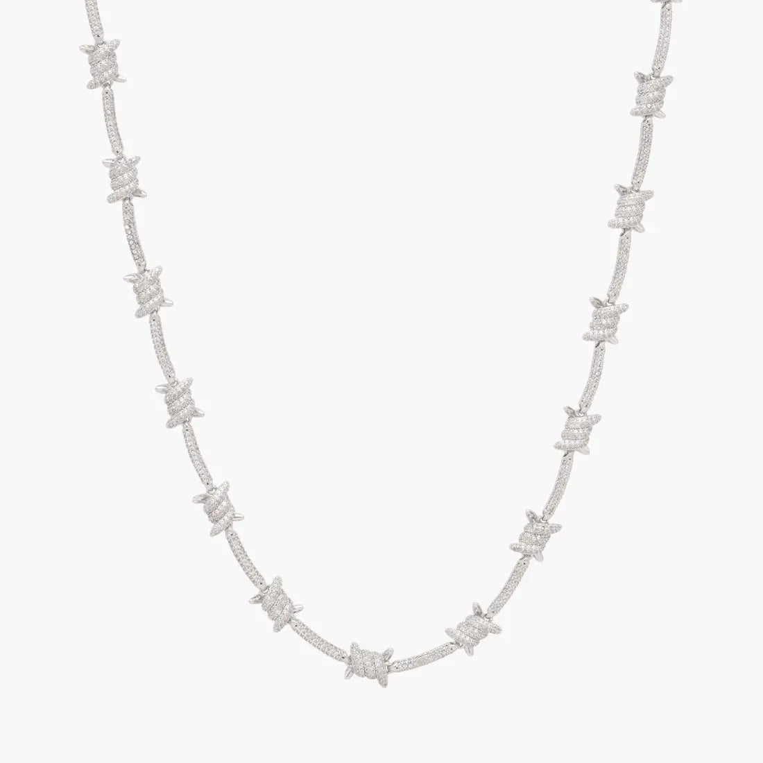 Iced Barbed Wire Chain
