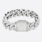 CUBAN MIAMI PRONG 18MM - White Gold