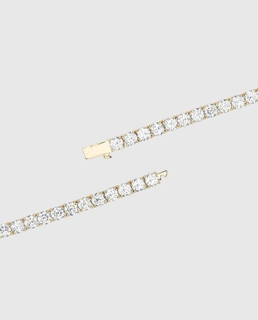 5mm Tennis Bracelet - Gold