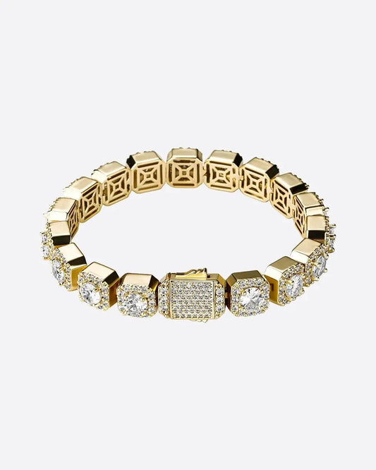 Clustered Bracelet - Gold