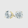 ROUND STUD EARRINGS 5MM - Gold Vermeil
