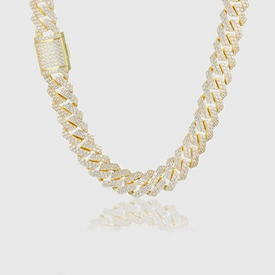 14MM ICED OUT CUBAN CHAIN