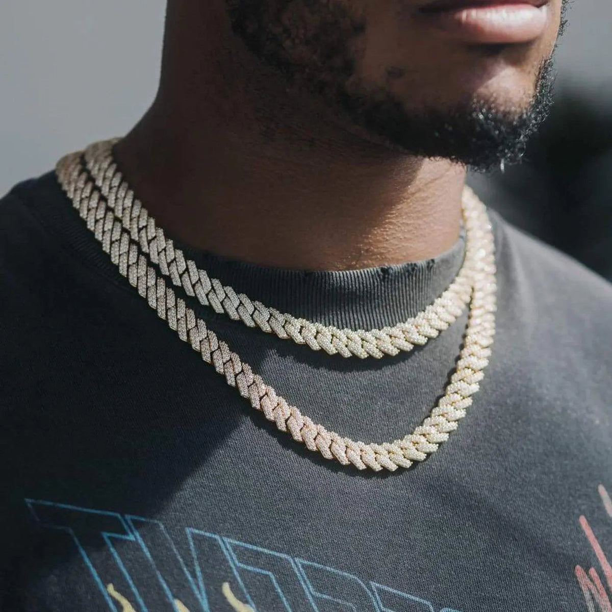 14MM ICED OUT CUBAN CHAIN
