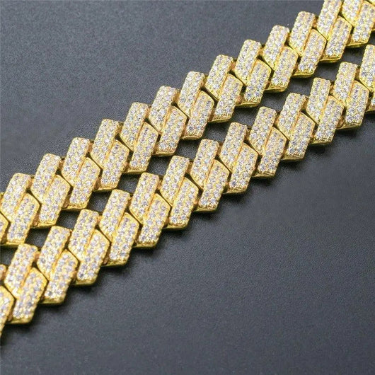 14MM ICED OUT CUBAN CHAIN