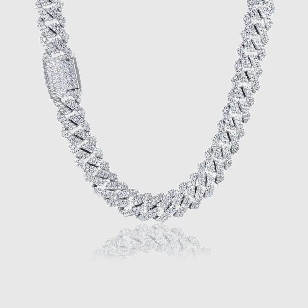 14MM ICED OUT CUBAN CHAIN