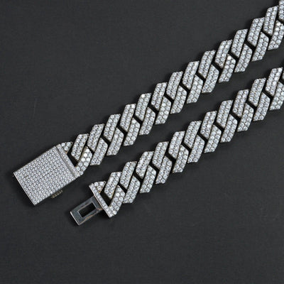 14MM ICED OUT CUBAN CHAIN