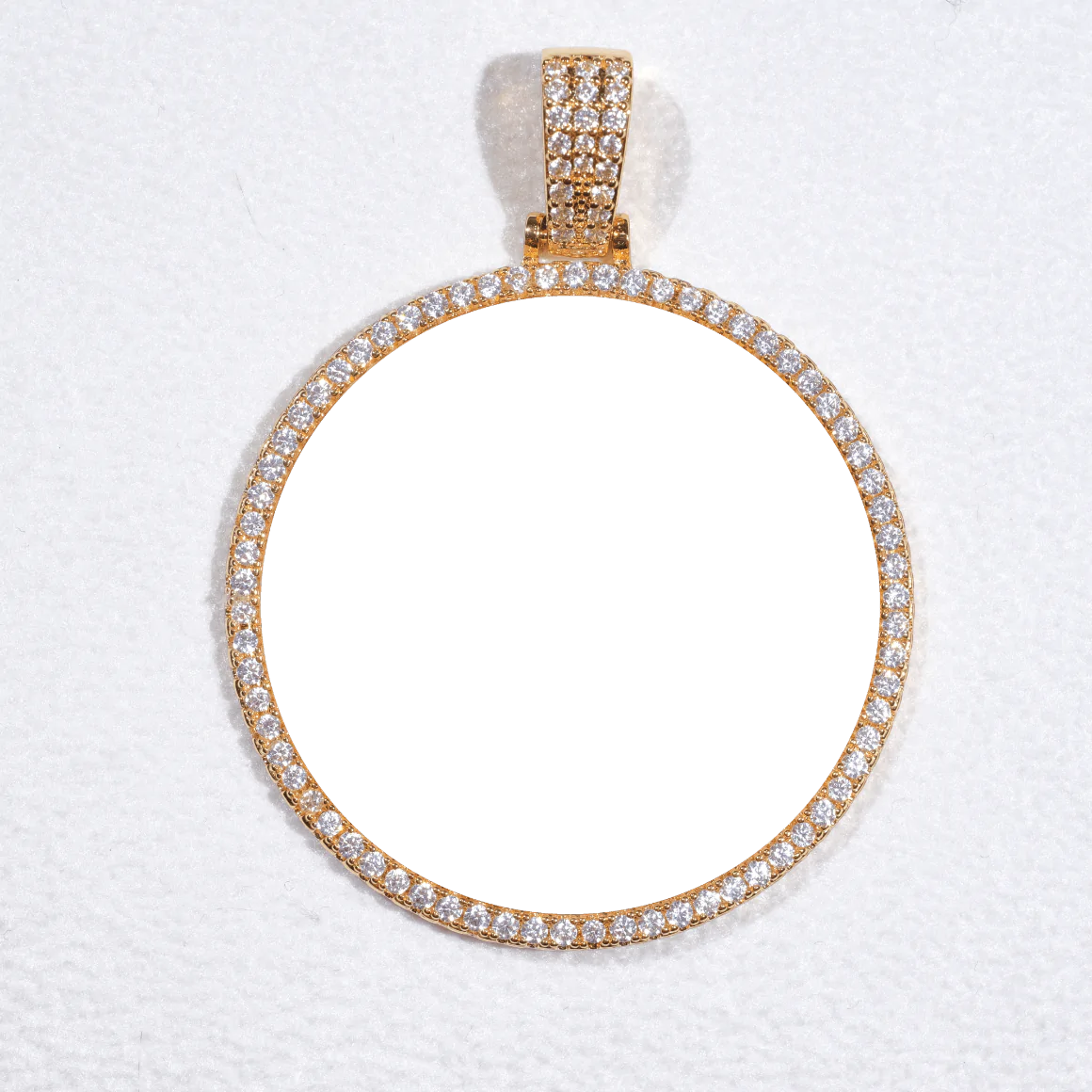 Custom Photo Pendant- Gold