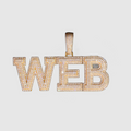 Custom Letter Pendant - Gold