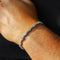 Comb Tennis Bracelet - White Gold