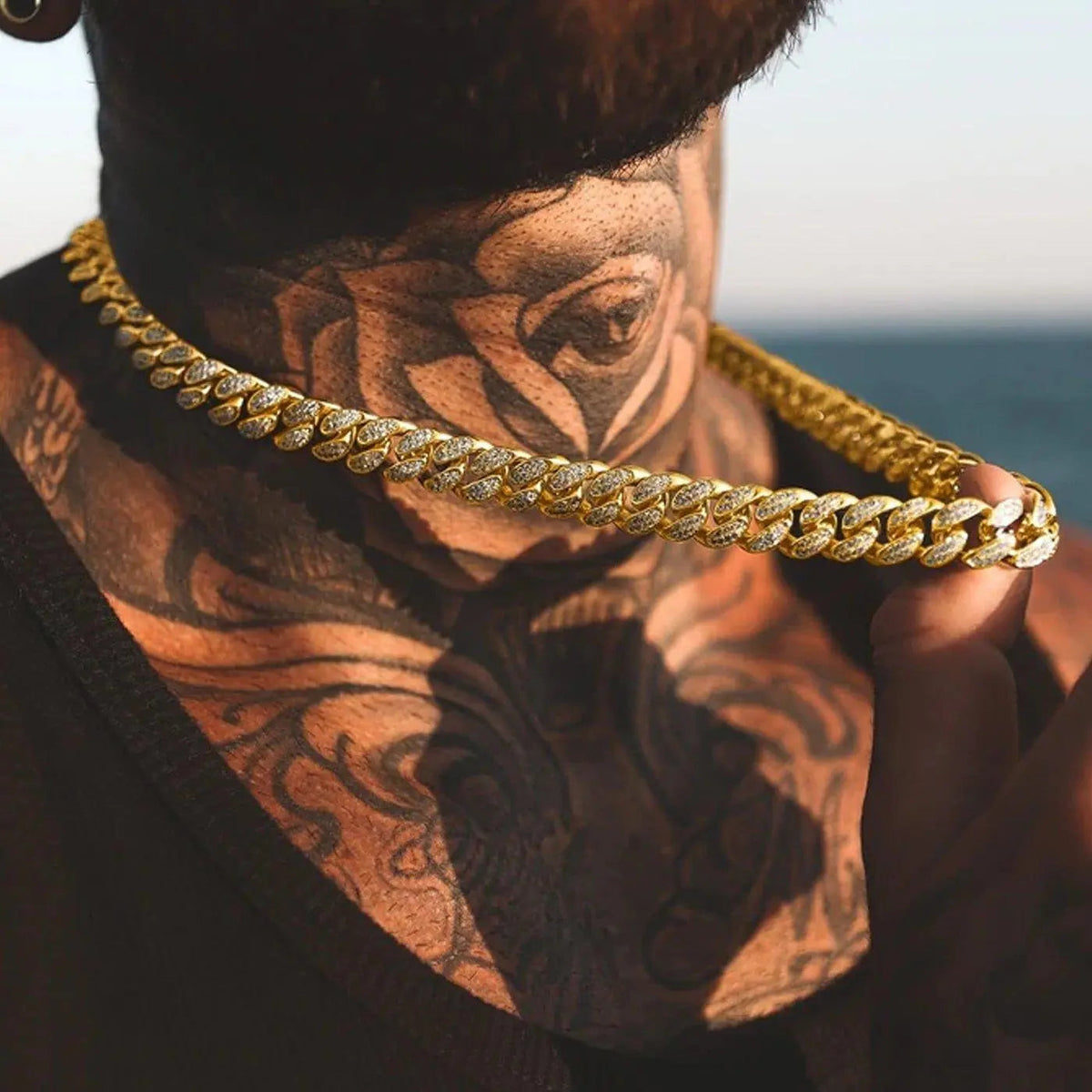 ICED CUBAN CHAIN 12MM