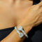 LOVE BANGLE BRACELET - WHITE GOLD