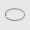 5MM CUBAN LINK BRACELET - White Gold